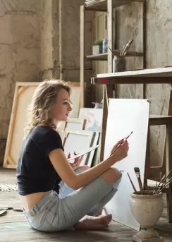 akrilik boyama kursu