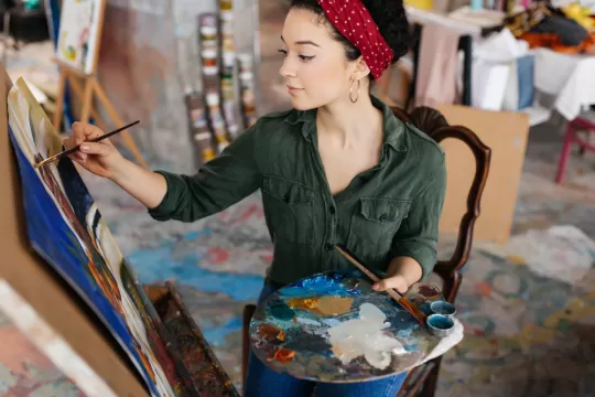 natürmort çizim atölyesi