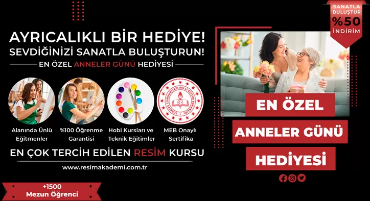 Anneler Gününde En Anlamlı Hediye: Resim Kursu