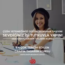 Grafik Tasarım Kursu Resim Akademi - Çizim Yeteneğinizi Dijital Dünyaya Taşıyın!