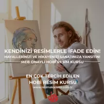 Hobi Resim Kursu Resim Akademi - Kendinizi Resimlerle İfade Edin!