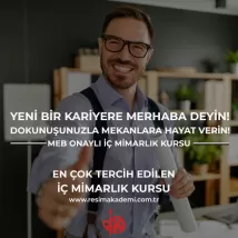 İç Mimarlık Kursu Resim Akademi - Yeni Bir Kariyere Merhaba Deyin!