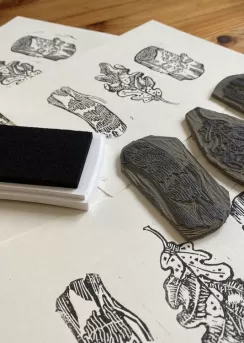 linol baskı dersleri