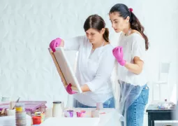 pouring efekt medium atölyesi eğitmenleri