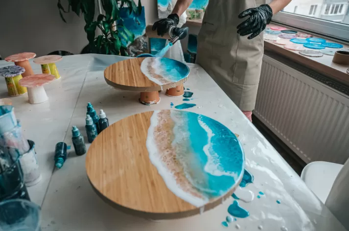 pouring efekt medium atölyesi fiyatları