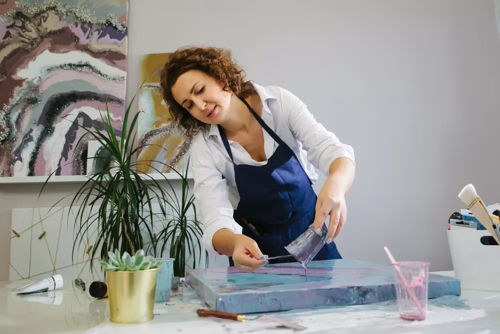 pouring efekt medium kursları