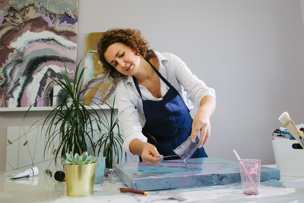 Pouring Efekt Medium Kurslari