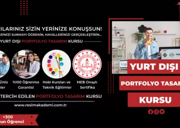 Yurt Dışı Portfolyo Tasarım Kursu Fiyatları – Erken Kayıtta %50 İndirim