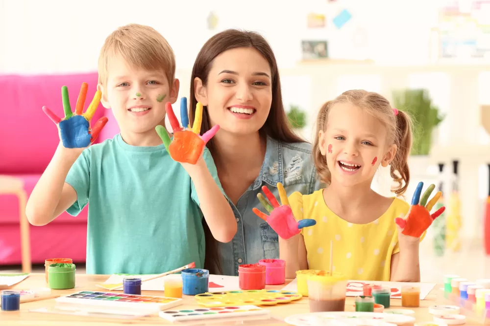 çocuk resim workshop