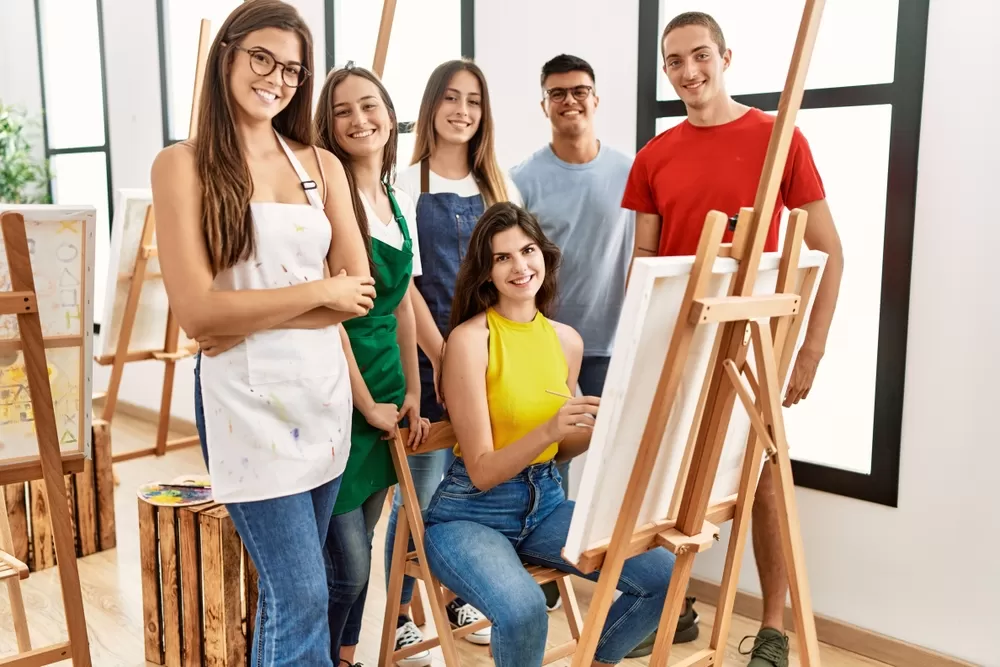 resim kursu mezunları