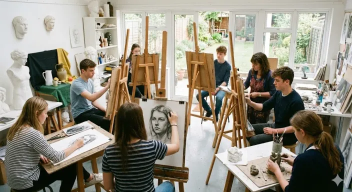 Güzel Sanatlar Liselerine Hazırlık Kursu: Geleceğin Sanatçılarına İlk Adım