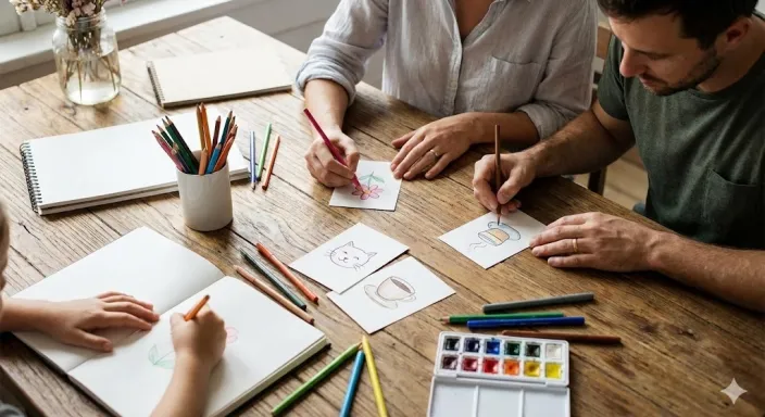 Kolay Çizimler: 5 Dakikada Yapılabilen DIY Resim Önerileri