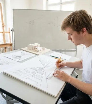 Perspektif Çizimi Nasıl Yapılır? Pratik Anlatım