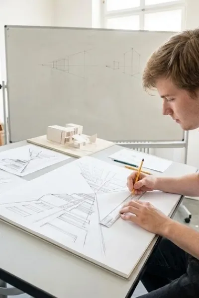 Perspektif Çizimi Nasıl Yapılır? Pratik Anlatım